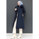Şişme Anorak Mont Lacivert - 46