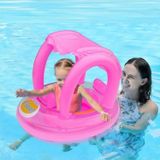 Şişme Gölgelikli Bebe Flotörü Bebek Simiti Baby Float Oturaklı Bebek Simidi