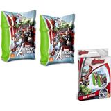 Şişme Kolluk Avengers 25X15 cm - Ahşap - 0 - 1 Yaş