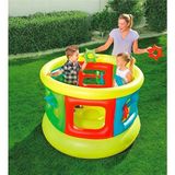 Şişme Trambolin, Eğlence Parkı - Şişme Oyun Havuzu (152CM) / Inflatable Bouncer Jumping Trampoline 3 - 6 Years Kids