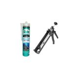 Sista Akvaryum Silikonu 340 Gr. Şeffaf Ve Plastik Silikon Tabancası TYC00550170355