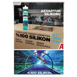 Sista Akvaryum Silikonu Sızdırmaz Silikonu Şeffaf Solvent Içermeyen Silikon 340 Gram