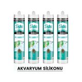 Sista Şeffaf Akvaryum Silikonu 310 Ml Henkel (4 Adet) Şeffaf