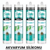 Sista Şeffaf Akvaryum Silikonu 310 ml Henkel (4 ADET)