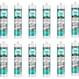 Sista Şeffaf Silikon 280 Ml - 12 Adet