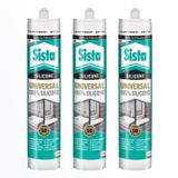 Sista Şeffaf Silikon 280 ml Henkel (3 ADET)