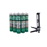 Sista Şeffaf Silikon 280 Ml X 5'Li Set