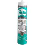 Sista Universal 100% Saf Şeffaf Silikon 280 ml Antibakteriyel Tek Komponentli Yapıştırıcı