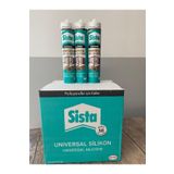 Sista Universal %100 Silikon Şeffaf 280 Ml 10'lu Paket Yarım Koli