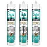 Sista Üniversal Silikon Şeffaf 280ML 3 Adet - 280 ml