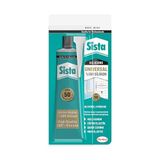 Sista Universal Silikon, Üstün kalite %100 Şeffaf Silikon, Mutfak, Banyo ve Pencereler İçin Hızlı Kuruyan Dolgu Macunu, Sararma ve Küflenme Yapmaz, 50 gr Tüp