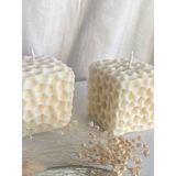 Sistaful Dekoratif Kokulu Doğal Petek Mum Soya Wax - Lavanta