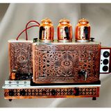 Sistem 3 Demlikli Bakır Ventilli Doğalgazlı Elektrikli Çay Kazanı