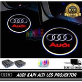 Sistem Led Market Audi Araçlar İçin Pilli Yapıştırmalı Kapı Altı Led Logo