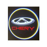 Sistem Led Market Chery Araçlar Için Mesafe Sensörlü Fotoselli Pilli Yapıştırmalı Kapı Altı LED Logo