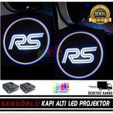 Sistem Led Market Ford RS Araçlar İçin Pilli Yapıştırmalı Kapı Altı Led Logo