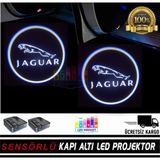 Sistem Led Market Jaguar Araçlar Için Pilli Yapıştırmalı Kapı Altı Led Logo