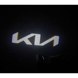 Sistem Led Market Kia Araçlar İçin Mesafe Sensörlü Fotoselli Pilli Yapıştırmalı Kapı Altı Led Logo