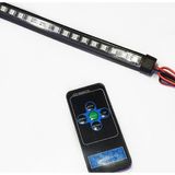 Sistem Led Market OFF ROAD Çakarlı Led Koyu TURUNCU-BEYAZ Çift Renk 24 Modlu Kumandalı 56cm