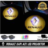 Sistem Led Market Renault Araçlar İçin Pilli Yapıştırmalı Kapı Altı Led Logo