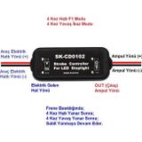 Sistem Led Market Stop Fren Çakar Modül LED AMPUL Uyumlu 12v Özel Üretim 4 Kez F1 Çakar 4 Kez Yavaş