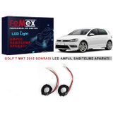 Sistem Led Market Volkswagen Golf 7 Mk7 2015 Sonrası Araçlar Için Kısa Far Tutucu LED Ampul Sabitleme Aparatı