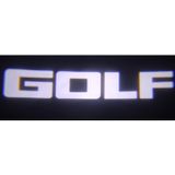 Sistem Led Market Volkswagen Golf Araçlar İçin Pilli Yapıştırmalı Kapı Altı Led Logo