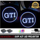 Sistem Led Market Volkswagen Gtı Pilli Yapıştırmalı Kapı Altı Led Logo