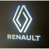 Sistem Led Market Yeni Renault Araçlar İçin Mesafe Sensörlü Fotoselli Pilli Yapıştırmalı Kapı Altı Led Logo