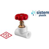 Sistem Plastik Stop Vana Pprc 20 mm - Açık Beyaz - Gri - 1