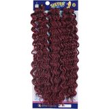 Sister Afro Dalgası Saç Bug Kızıl