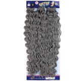 Sister Afro Dalgası Saç Grey 2 Orta Ton Gri