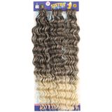 Sister afro dalgası saç / kahve / platin ombreli 4/613