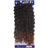 Sister Afro Dalgası Saç-siyah Kahve Ombreli 1/30