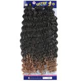 Sister Afro Dalgası Saç - Siyah Karamel Ombreli T1b/27 Pm-Sıster-T1b/27