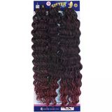 Sister Afro Dalgası Saç-Siyah Kızıl Ombreli 1B/Bg Sıster-1B-Bg-Pm-14X