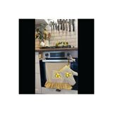 Sister Home Design Limon Fırfırlı, Buldan Keten Fırın Önlüğü (ÖRTÜSÜ) Ve Eldiveni