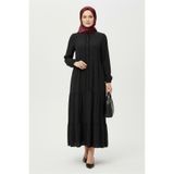 Sitare 26Y8155 PATI DESENLİ ELBİSE 1-4