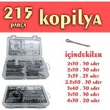 Site Hırdavat 215 Parça Kopilya Seti - 1 Adet