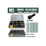 Site Hırdavat 284 Parça M5 İmbus Set