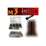 Site Hırdavat 756 Parça M3 Imbus Alyan Başlı Civata Somun Pul Seti