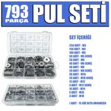 Site Hırdavat 793 Parça Pul Seti