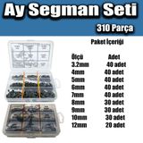 Site Hırdavat Ay Segman Seti - 310 Parça