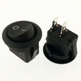 Site Hırdavat IC-133 2P Yuvarlak Işıksız Anahtar On/Off Switch