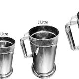 Site Hırdavat Inox Paslanmaz Litre Kabı Süt Ölçeği - 5 Litre