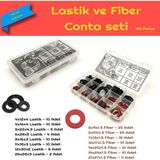Site Hırdavat Kauçuk ve Fiber Conta Seti, 155 Parça