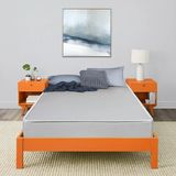 SİTEHOME Ortopedik Sünger Yatak Vinil Kumaş 15 cm Antibakteriyel Antialerjenik Gri - 80 x 200 cm