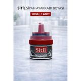 Sitil Classic Ayakkabı Boyası Siyah Parlatıcı Süngerli 1 Adet Beyaz
