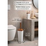 sitil eviniz Kompakt Tuvalet Fırçası - Tuvalet Klozet Fırçası - Soft Toilet Brush