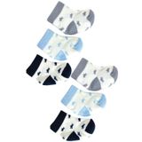 sitilin 6 Çift Erkek Bebek Çorap 0-9 Ay STL6006